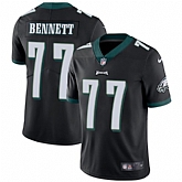 Nike Men & Women & Youth Eagles 77 Michael Bennett Black NFL Vapor Untouchable Limited Jersey,baseball caps,new era cap wholesale,wholesale hats